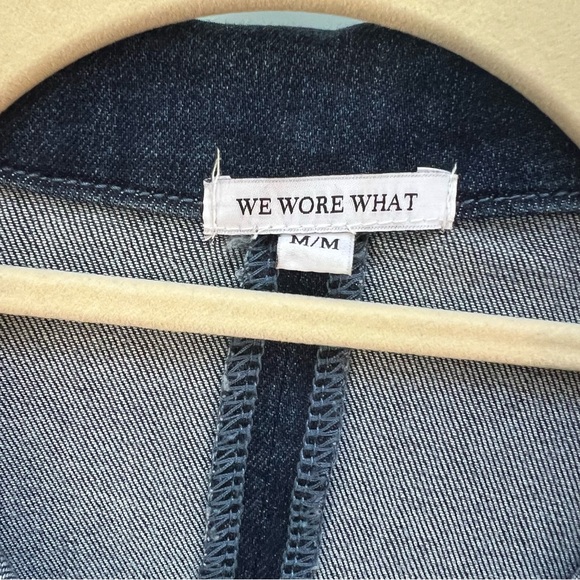 WeWoreWhat Denim Zip-up Jumpsuit - Picture 8 of 8
